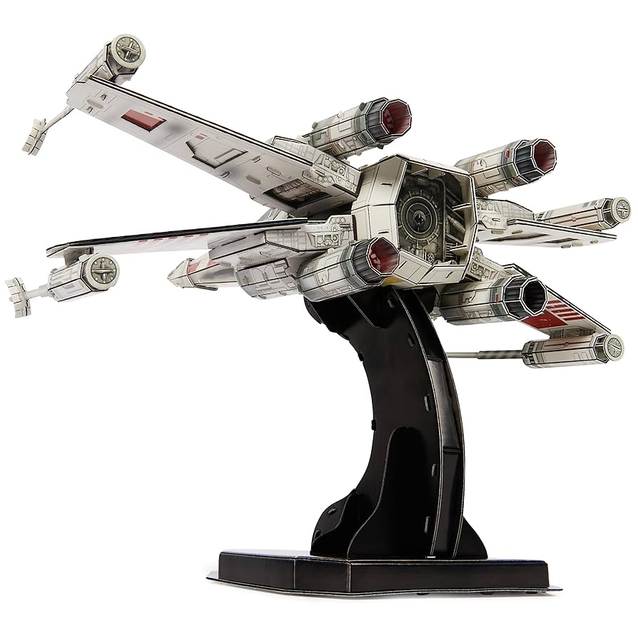 Amazon.com: 4D Build, Star Wars T-65 X-Wing Starfighter 3D